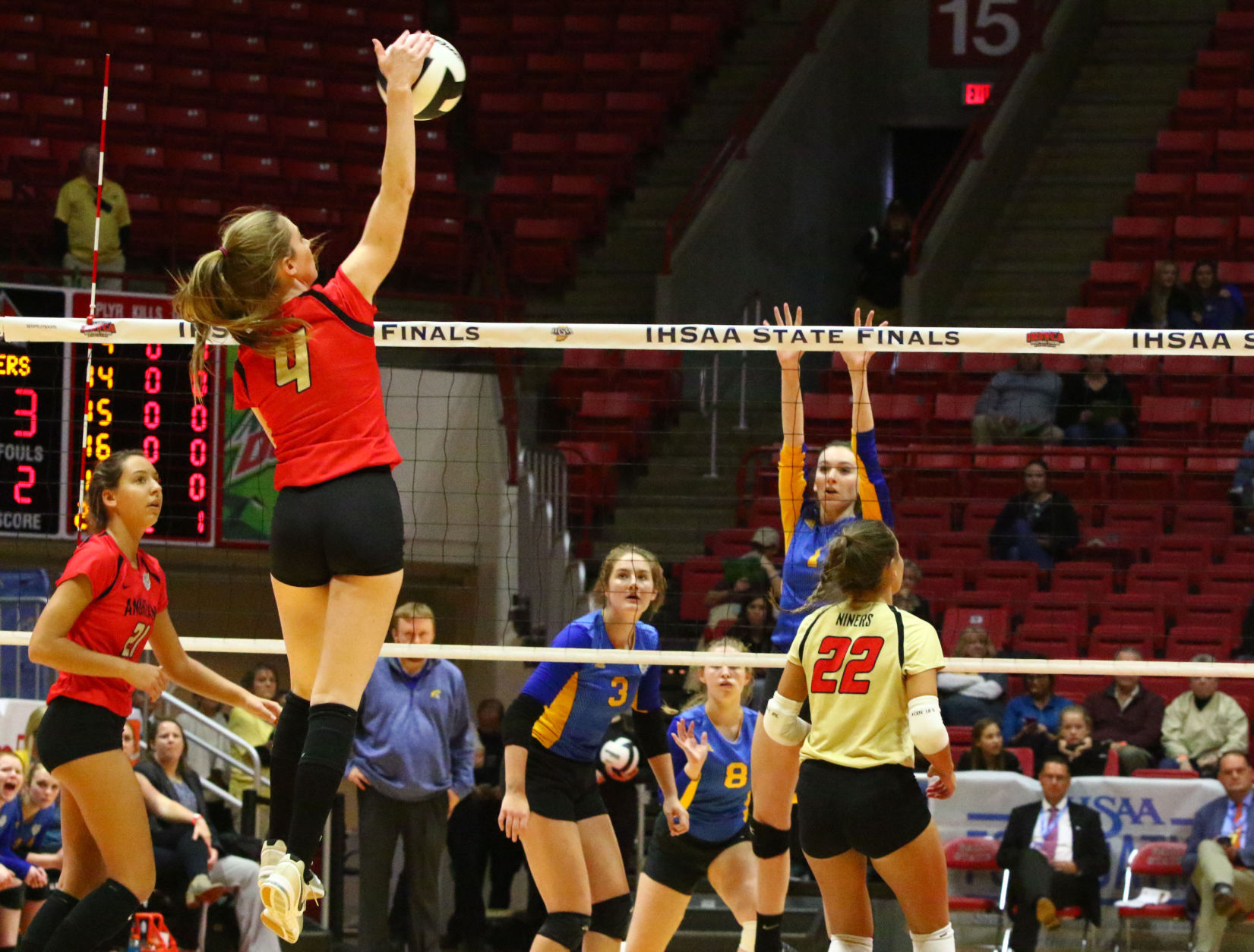 Gallery: Volleyball Class 2A State Finals - Andrean vs. Christian Academy of Indiana